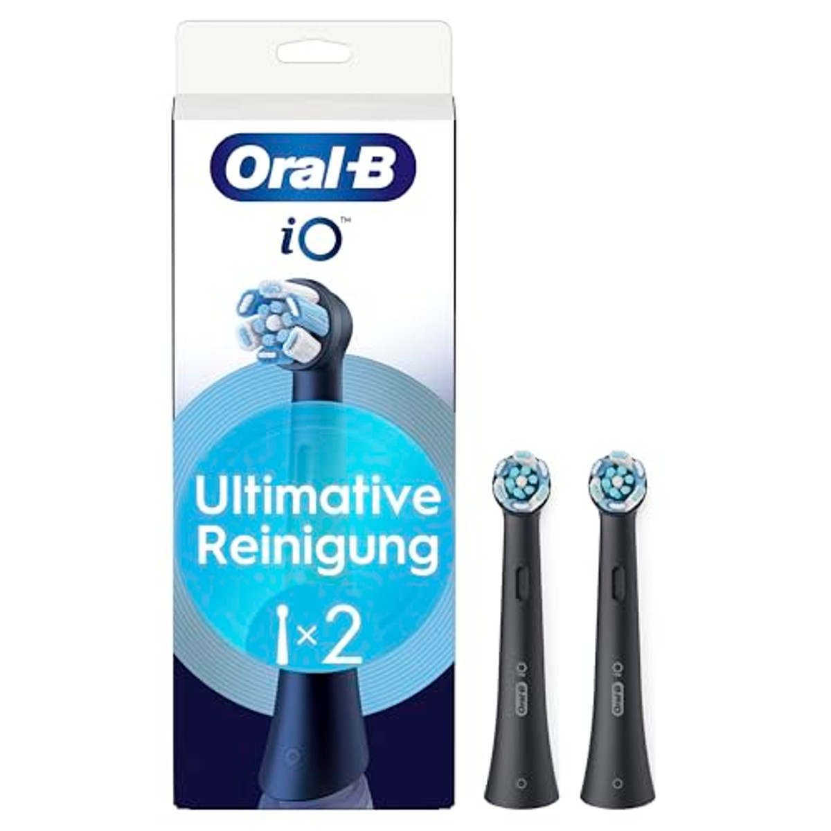 Oral-B iO Ultimate Cleaning opzetborstels zwart 2 stuks – Oral-B