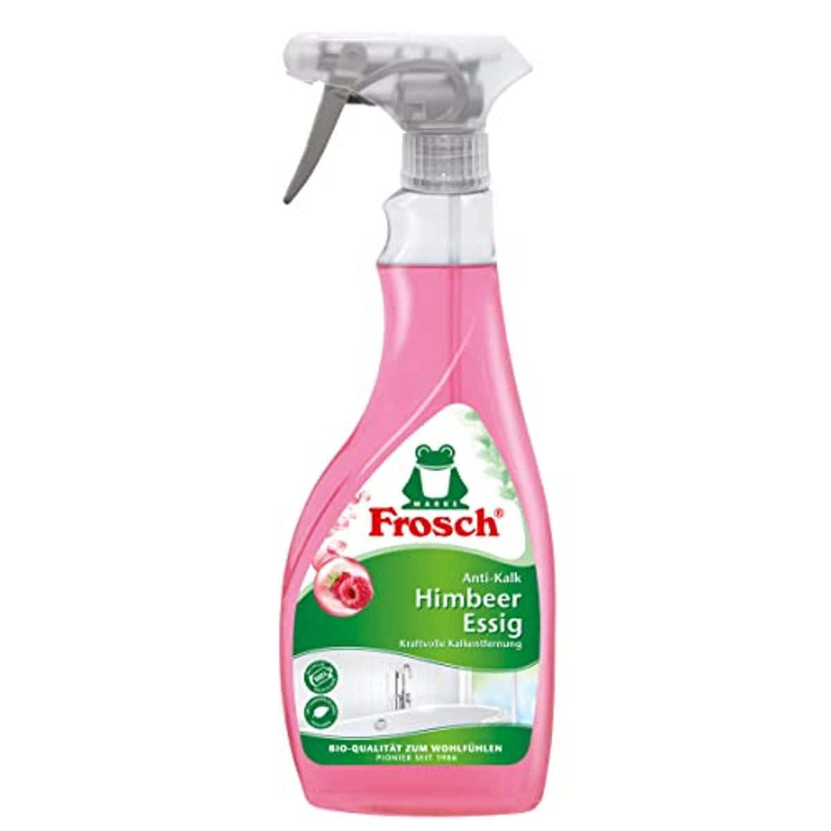FROSCH Anti-kalkreiniger framboos-azijn 0,5 l – FROSCH