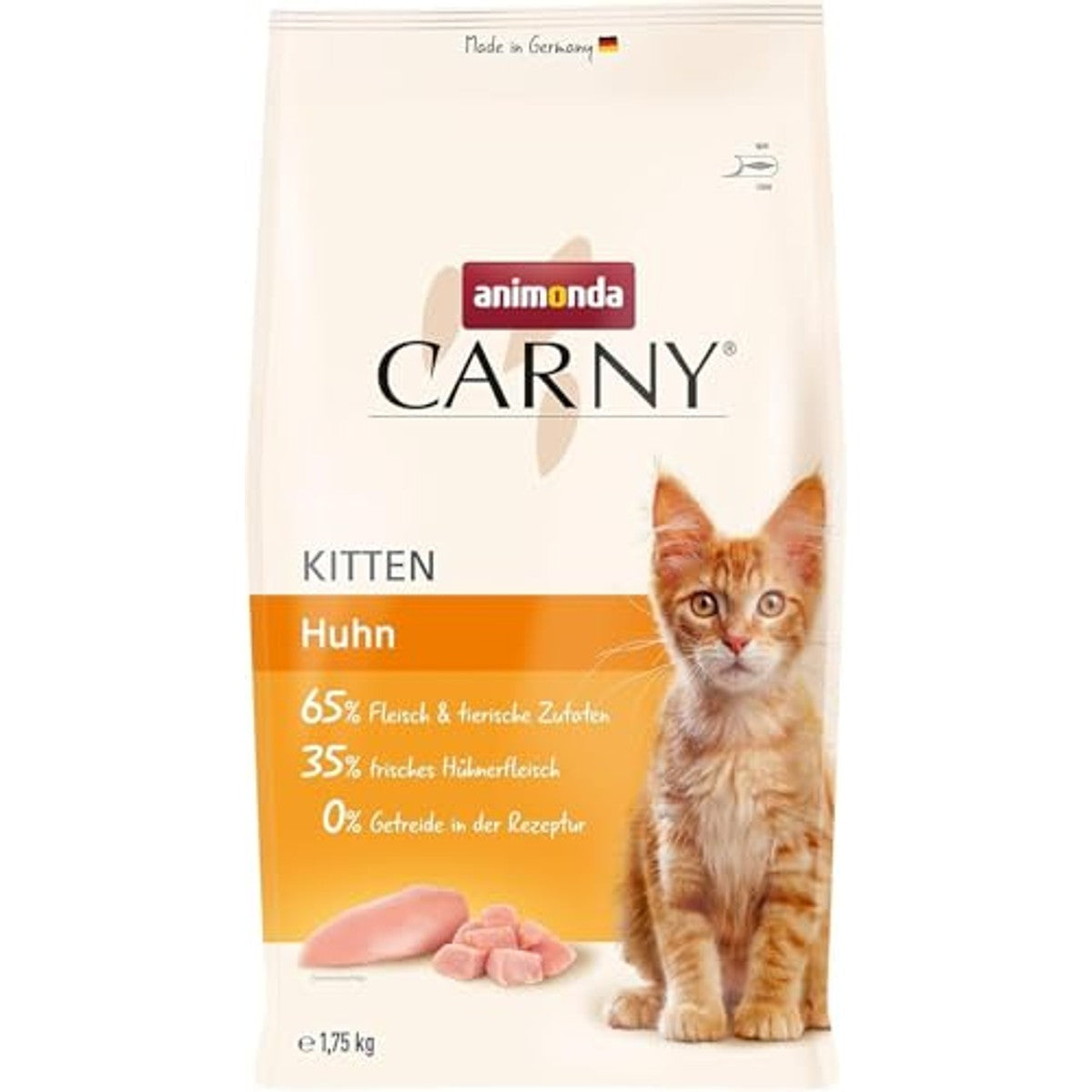 animonda Carny Kitten droogvoer kat kip 1,75 kg - 3-pack