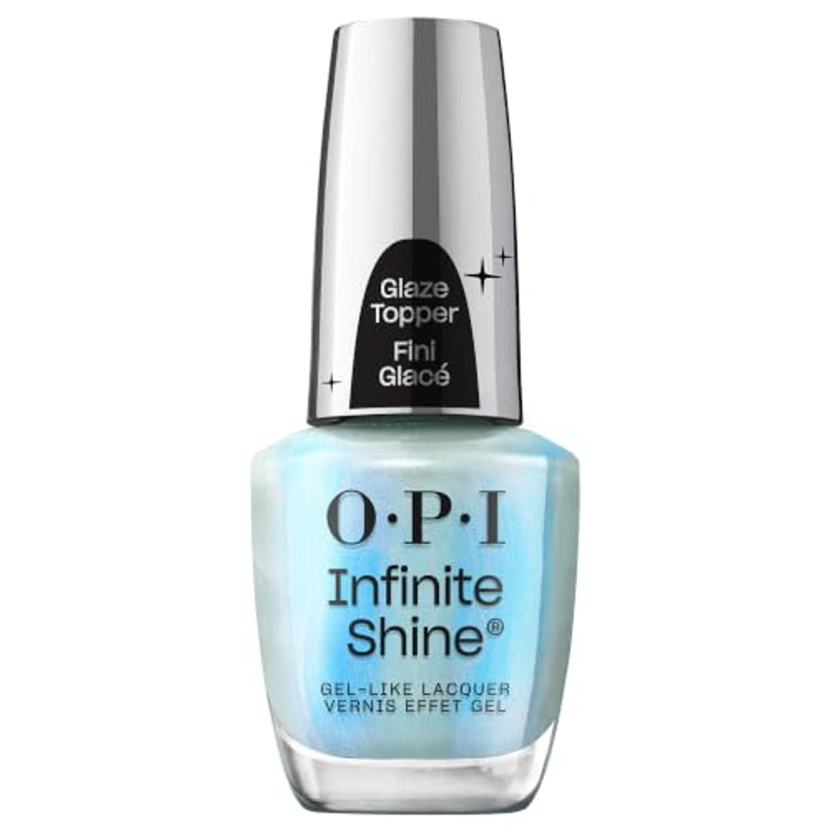 OPI Infinite Shine Glaze Topper Nagellak Parelmoerblauw 15 ml - 6-pack