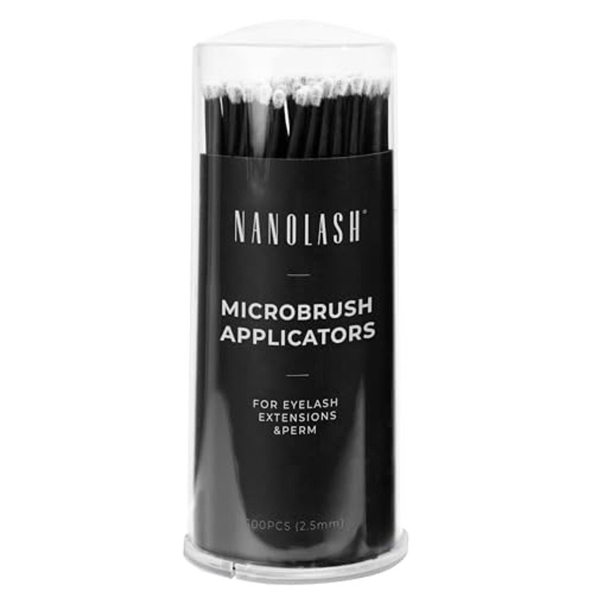 Microbrush Aplicadores 2 5 mm 100 U gezondheid en lichaamsverzorging – Nanolash