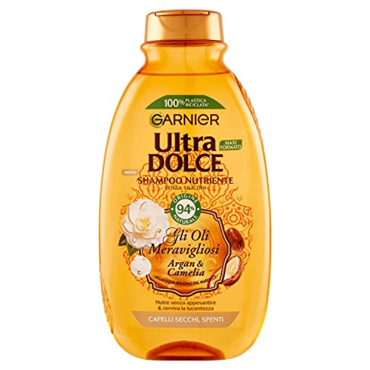 Garnier Ultra Dolce Shampoo Olio di Argan Camelia 6 x 300 ml - Voordeelverpakking