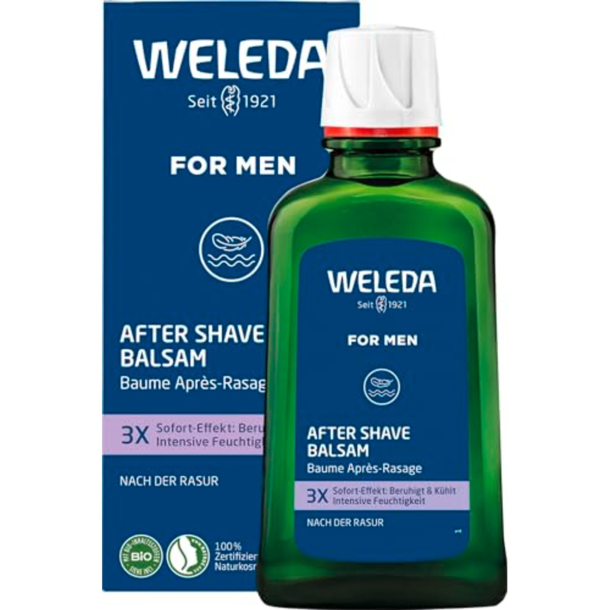Weleda for Men Aftershave Balsem 100 ml - 6-pack