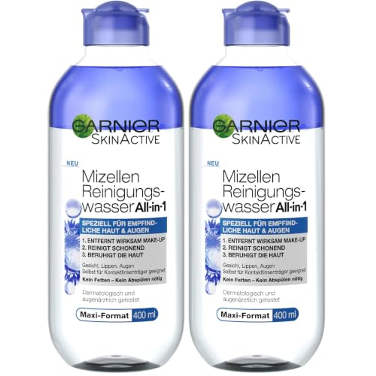 Garnier Skin Active Micel-reinigingswater All-in-1 3 x 400 ml - Voordeelverpakking