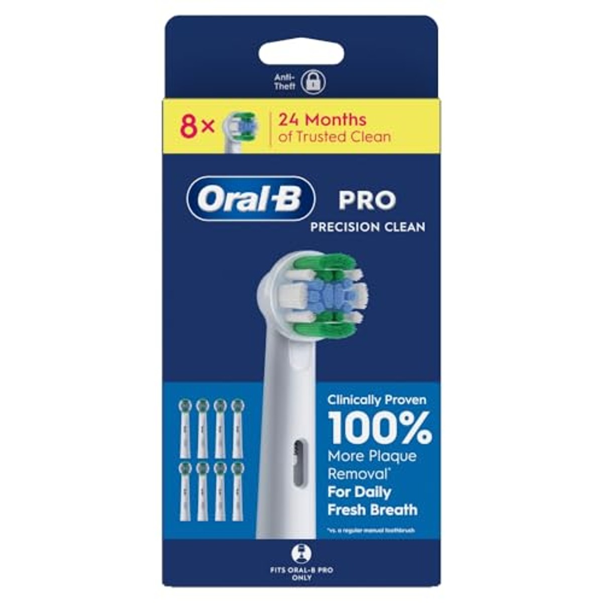 Oral-B Pro Precision Clean Opzetborstels 3 x 8 stuks - Voordeelverpakking