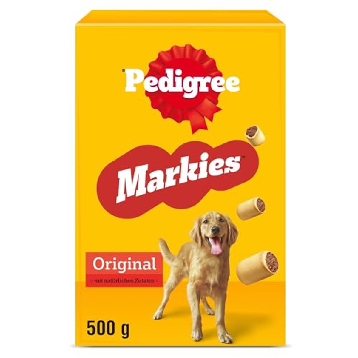 Pedigree Markies Trios hondenkoekje kip, lam & beenmerg 12 x 500 g - 3-pack