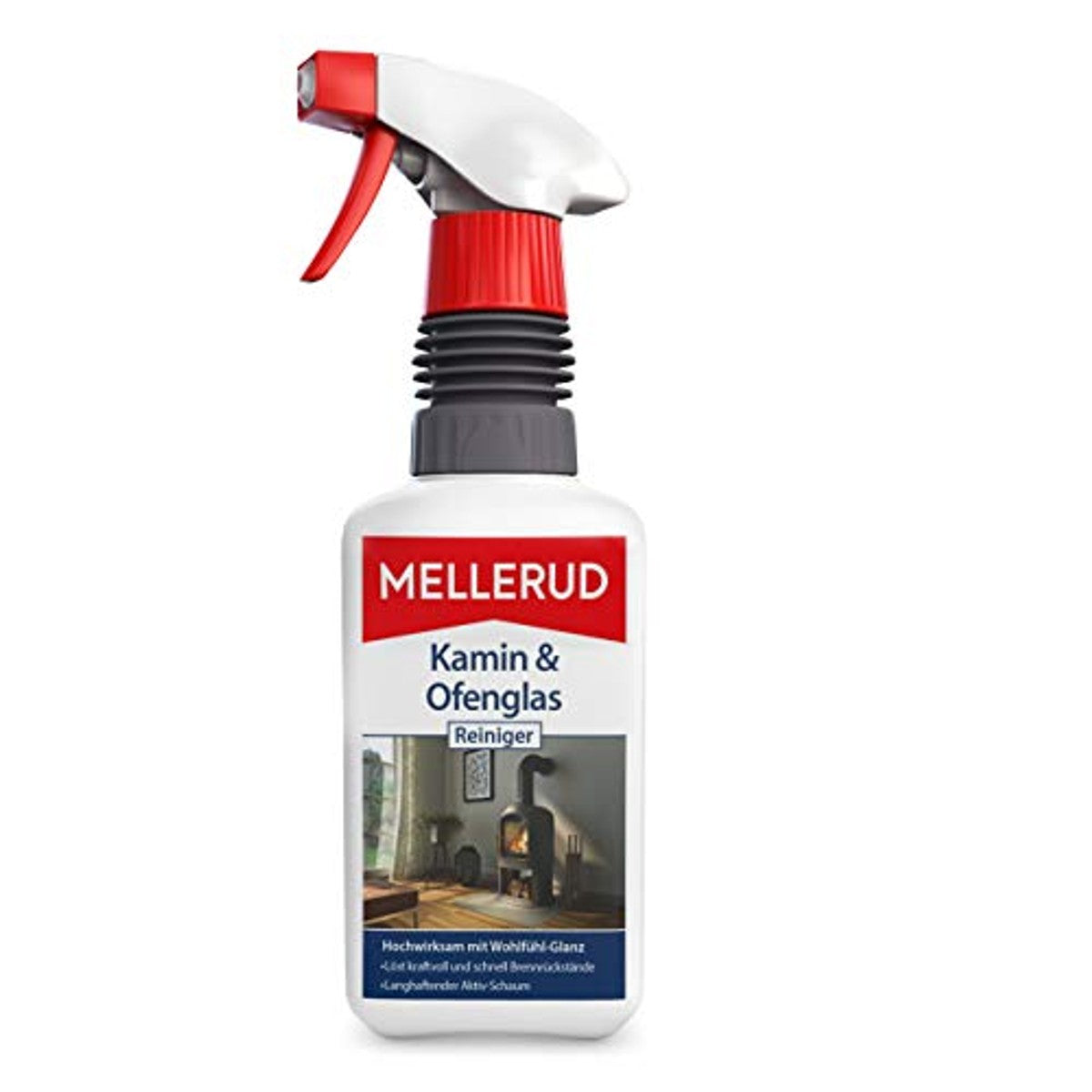 Mellerud Haard- en ovenglas-reiniger 6 x 0,5 liter - Voordeelverpakking