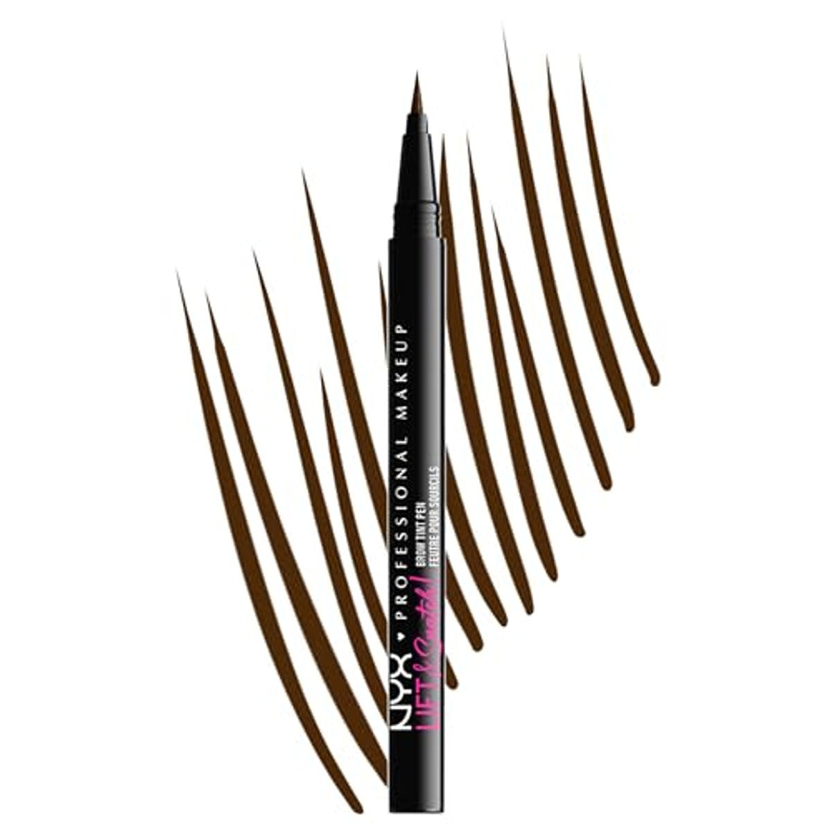 NYX PROFESSIONAL MAKEUP Lift & Snatch Brow Tint Pen 08 Espresso - 6 stuks
