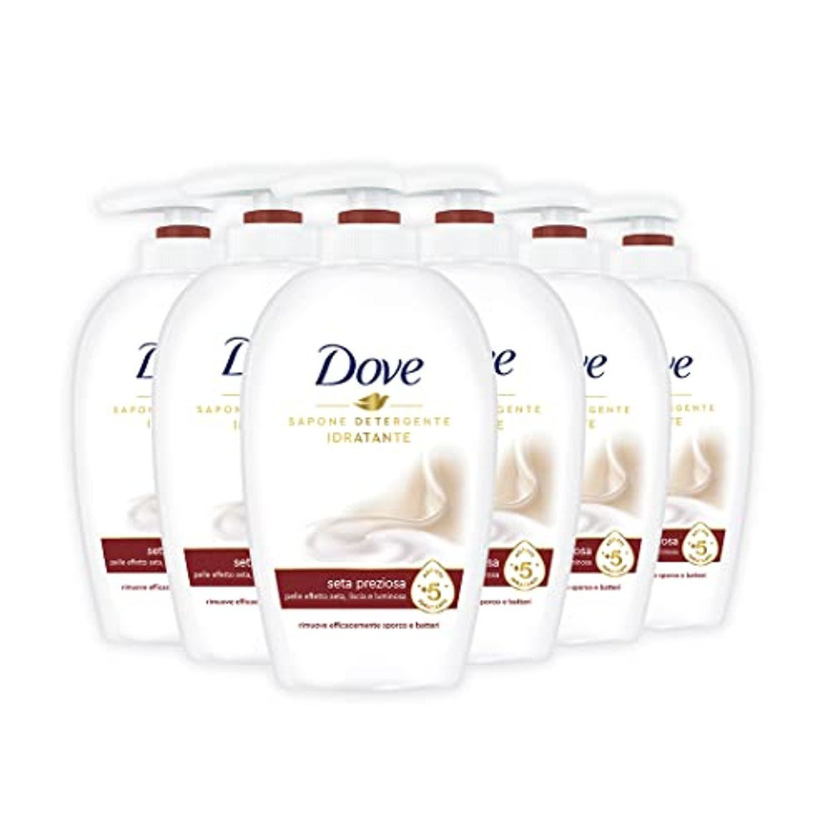 Dove Vloeibare Handzeep 6 x 250 stuks – Dove