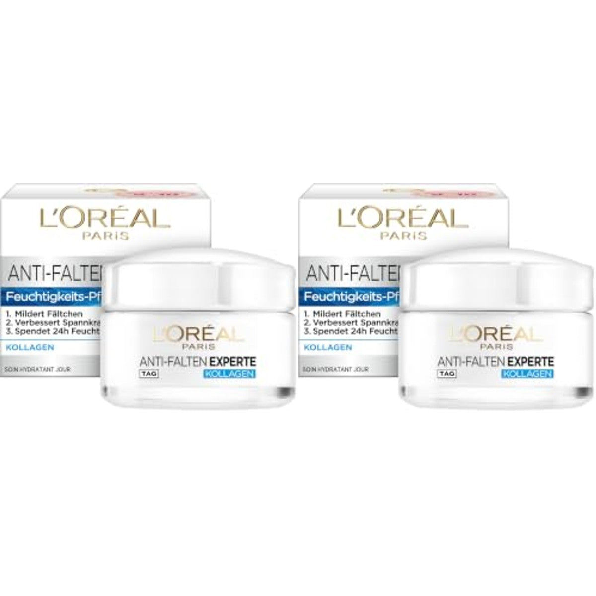 L'Oreal Paris Anti-Rimpel Expert 35+ Collageen 6 x 50 ml - Voordeelverpakking
