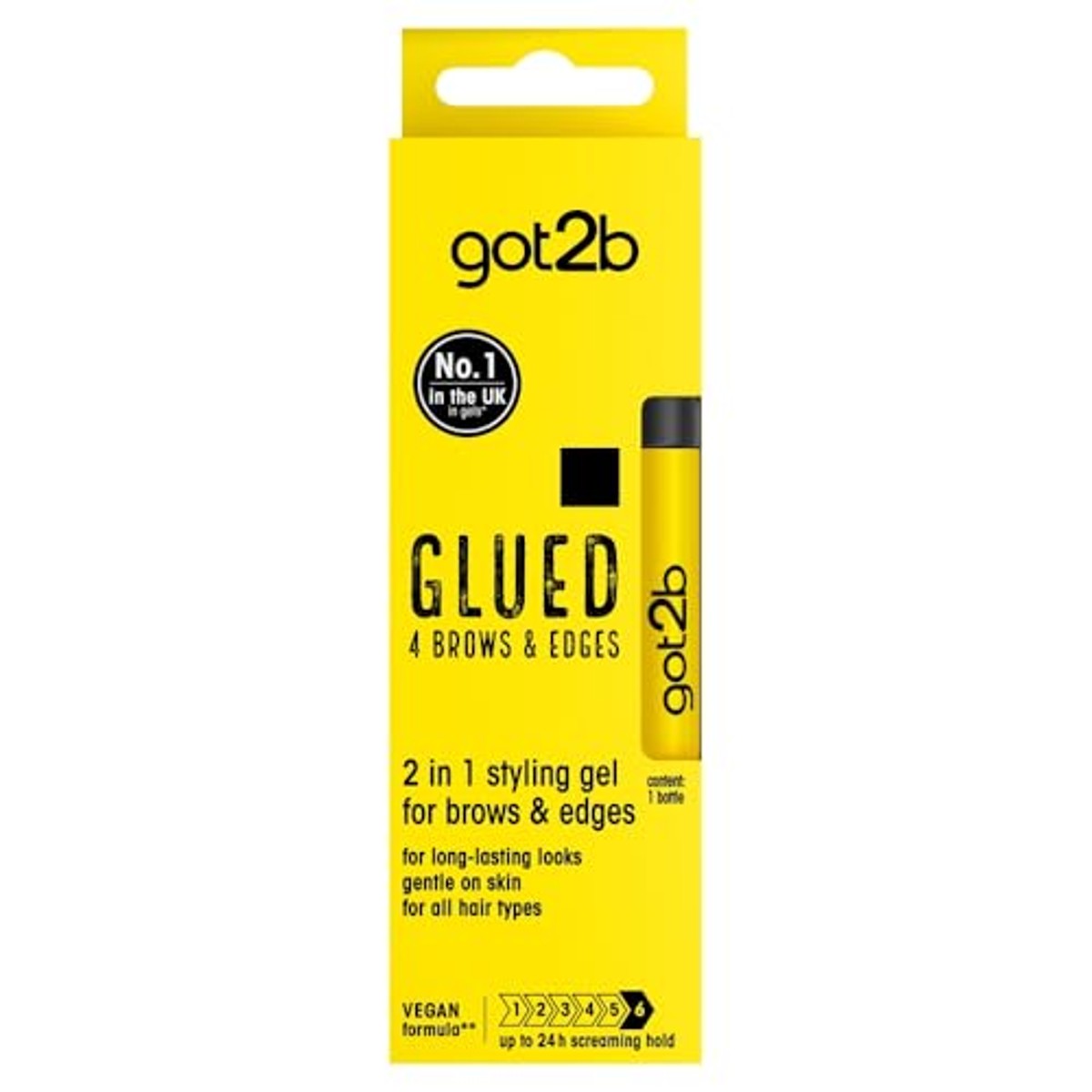got2b Glued 4 Brows & Edges Gel 2 in 1 3 x 16 ml - Voordeelverpakking