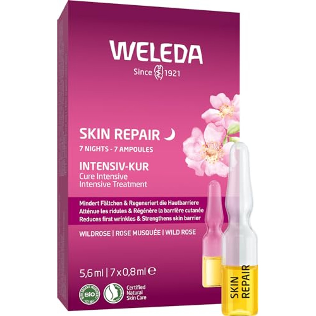 Weleda Skin Repair Intensieve Kuur 7 x 0,8 ml Vanaf 25 Jaar - 3-pack