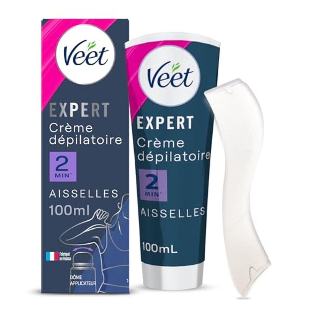 Veet Expert ontharingscrème oksels 3 x 100 ml - Voordeelverpakking