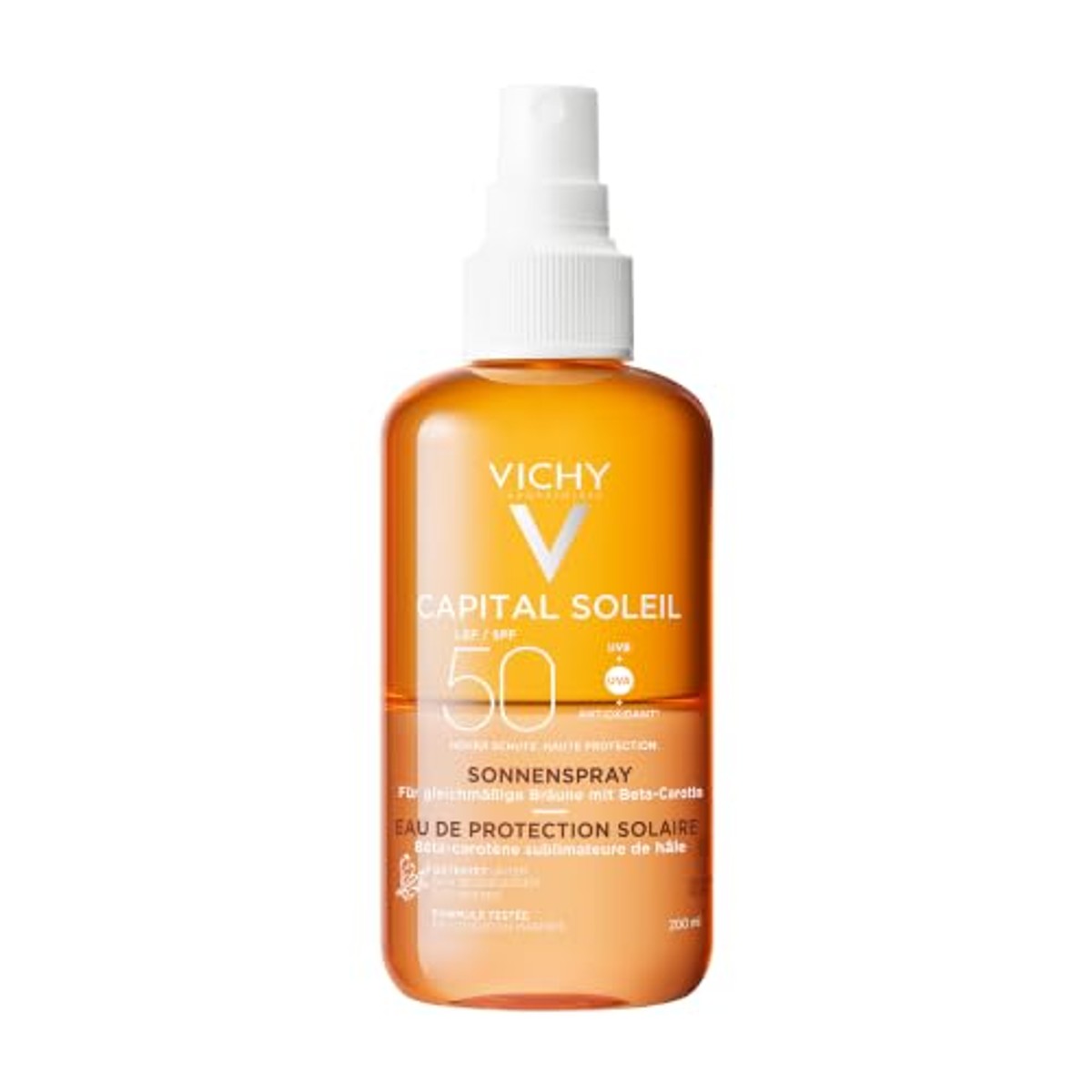 Vichy Capital Soleil Intensieve Bruiningsspray SPF 50, 200 ml