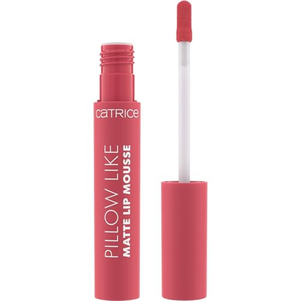 Catrice Pillow Like Matte Lip Mousse, lippenstift, nr. 030, roze, langdurig, mat, veganistisch, olievrij, zonder parabenen, zonder microplastic deeltjes, per stuk verpakt (2,8 ml) | Lippenstift, zacht tekenend effect, zachte textuur – Catrice Cosmetics