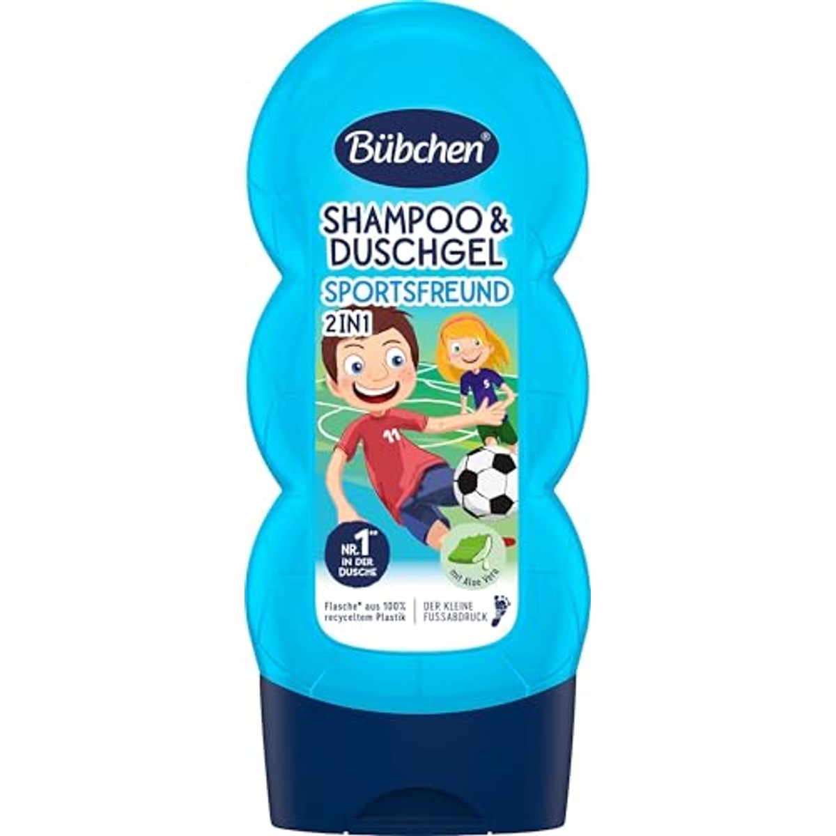 Bübchen Sportsfreund 2-in-1 shampoo & douchegel, 230 ml (5 stuks) – Bübchen