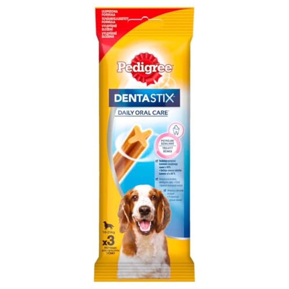 Pedigree DentaStix Medium hondensnack kip 3 stuks 77 g - 6-pack – foto 2