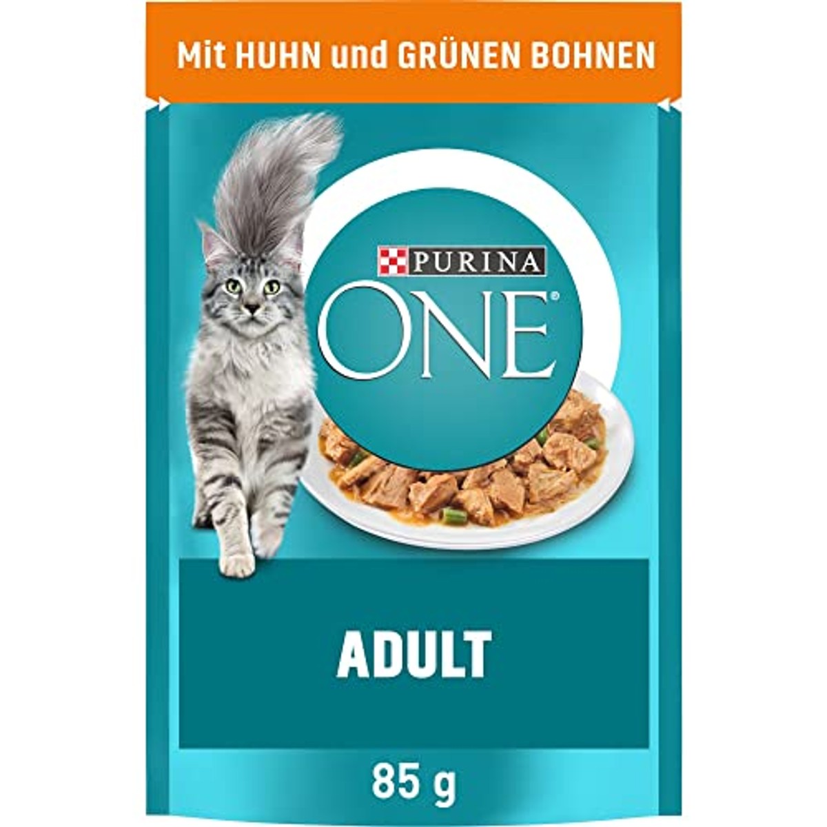 Purina One Volwassene natvoer kattenvoer kip 26 x 85 g - 6-pack