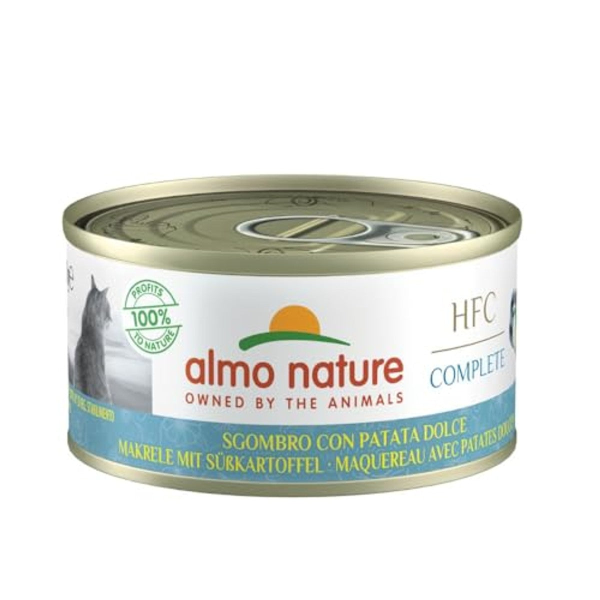 Almo Nature HFC Complete Natvoer Makreel met Zoete Aardappel 24 x 70 g - 6-pack