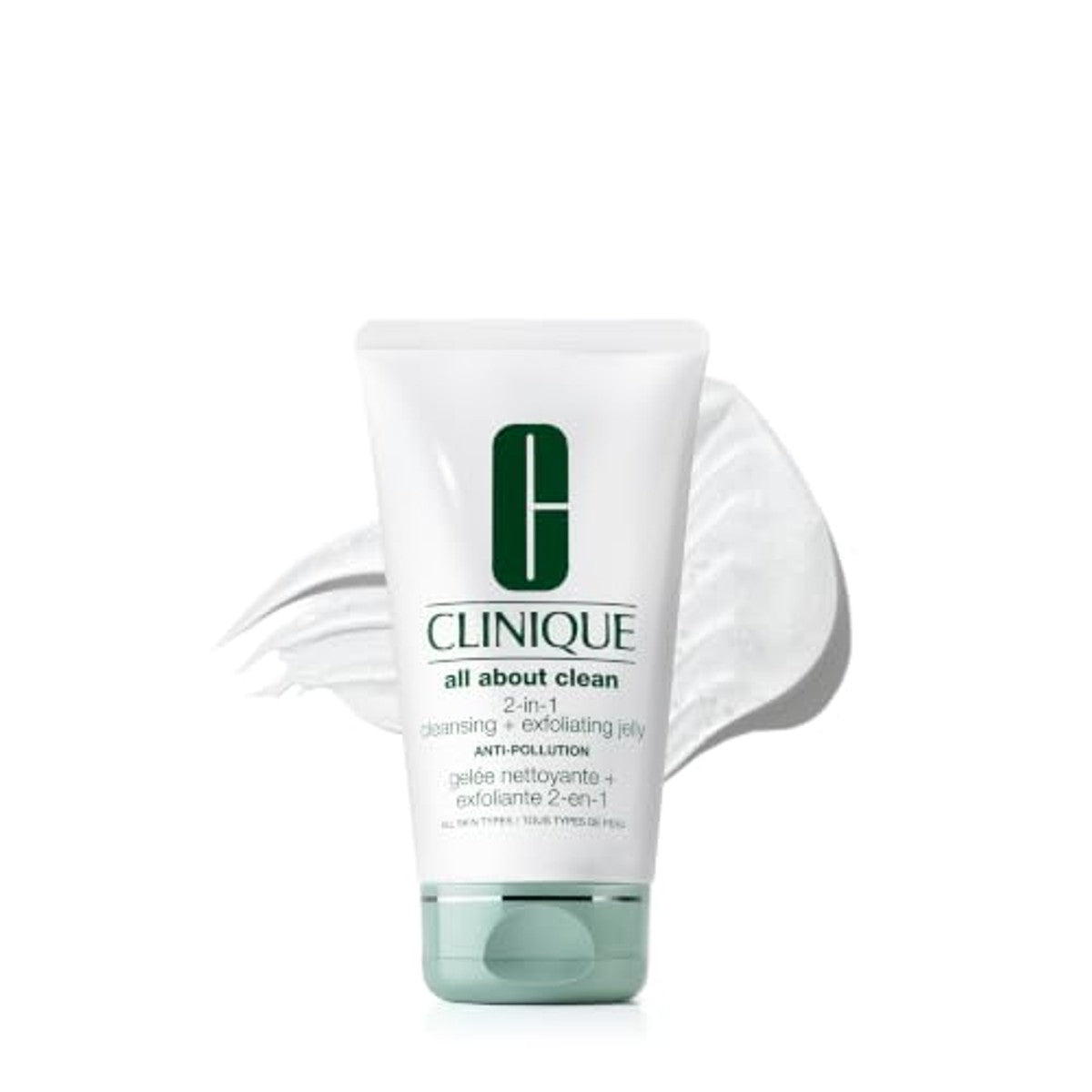 Clinique All About Clean™ 2-in-1 Cleansing + Exfoliating Jelly 150 ml - 3 stuks