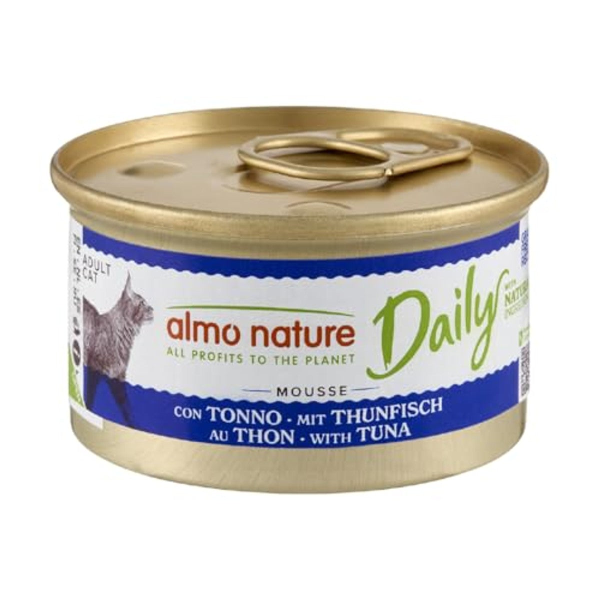 Almo Nature Daily Mousse Natvoer Tonijn 24 x 85 g - 3-pack