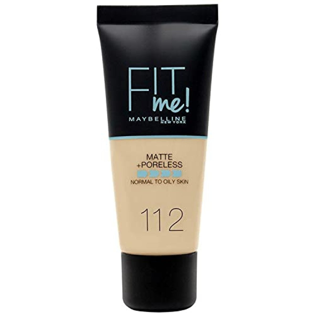 Maybelline New York, MakeUp Fit Me Foundation Mat, 112 Soft Beige, 30 ml – MAYBELLINE