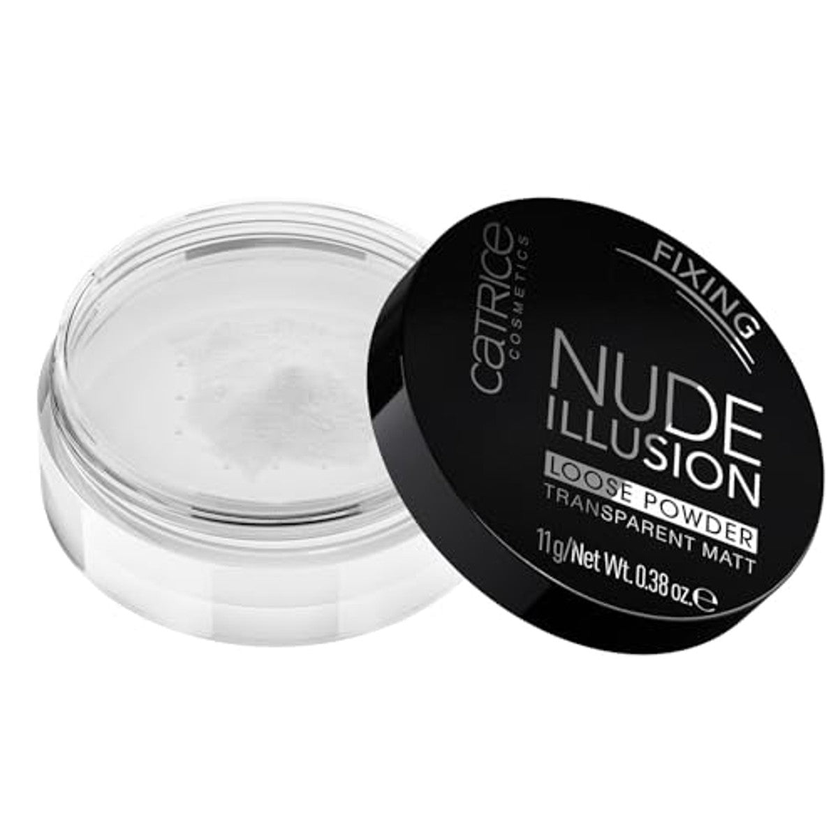 Catrice Nude Illusie Losse poeder, 11 g | Transparant poeder, fluweelachtige en langdurige mattering, make-up veganistisch, 11 g – Catrice Cosmetics