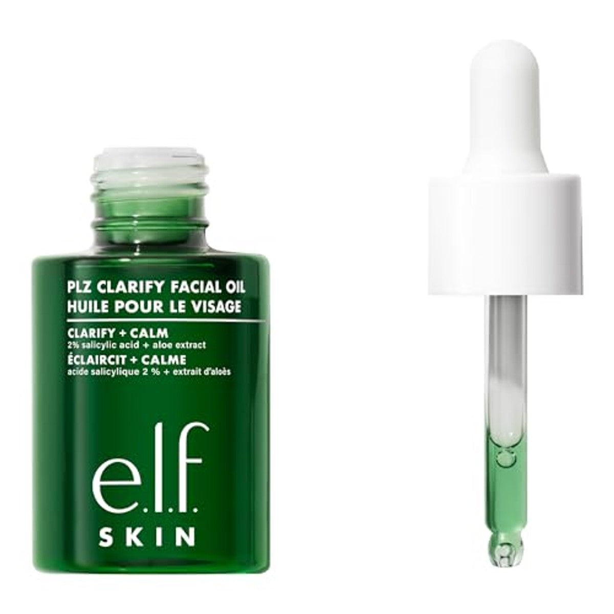 e.l.f. Skin Clarify Gezichtsolie met salicylzuur 30 ml - 3 stuks