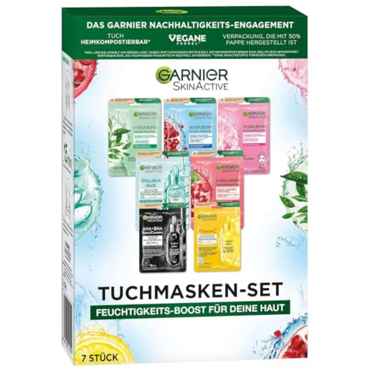 Garnier SkinActive Doekmaskerset 7 x 28 g – Garnier