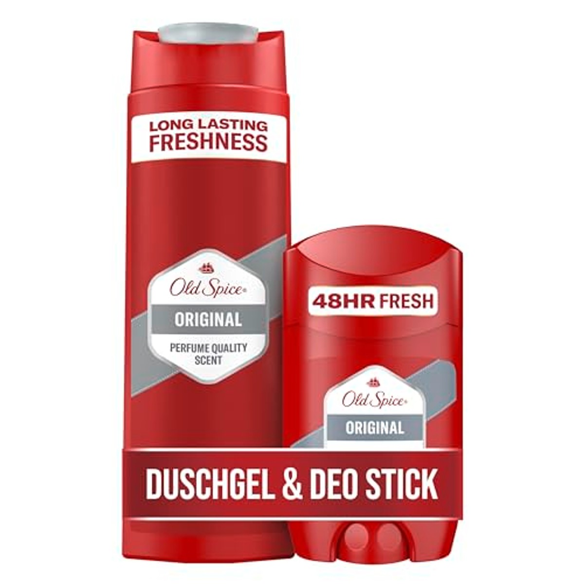Old Spice Originele set deodorantstift & 3-in-1 250 ml 6 x 50 ml - Voordeelverpakking