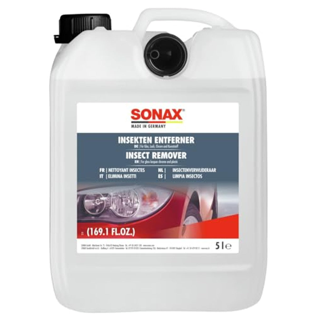 SONAX Insectenverwijderaar 3 x 5 liter - Voordeelverpakking