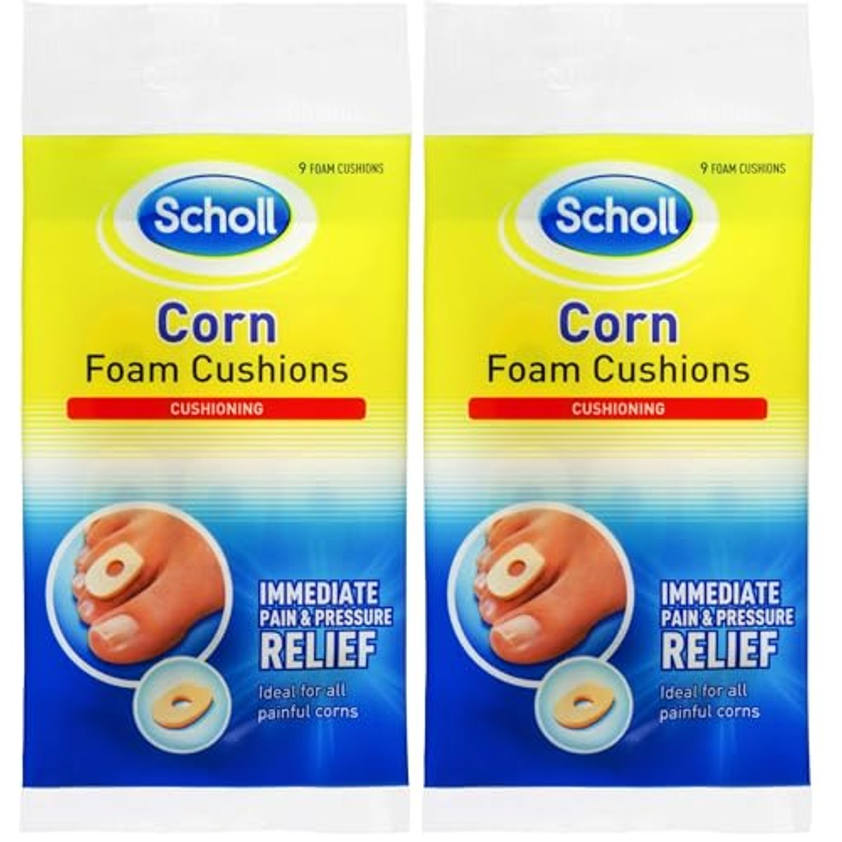 Dr. Scholl's drukbeschermingsschuimpleister 3 x 54 stuks - Voordeelverpakking