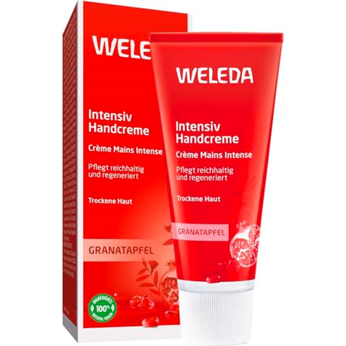 Weleda Intensieve Handcrème Granaatappel Sheaboter 50 ml - 3-pack