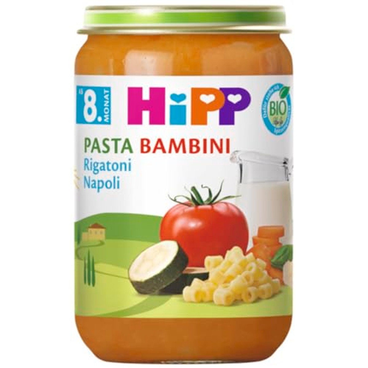 HiPP Bio Pasta Bambini Rigatoni Napoli 6 x 220 g – foto 2