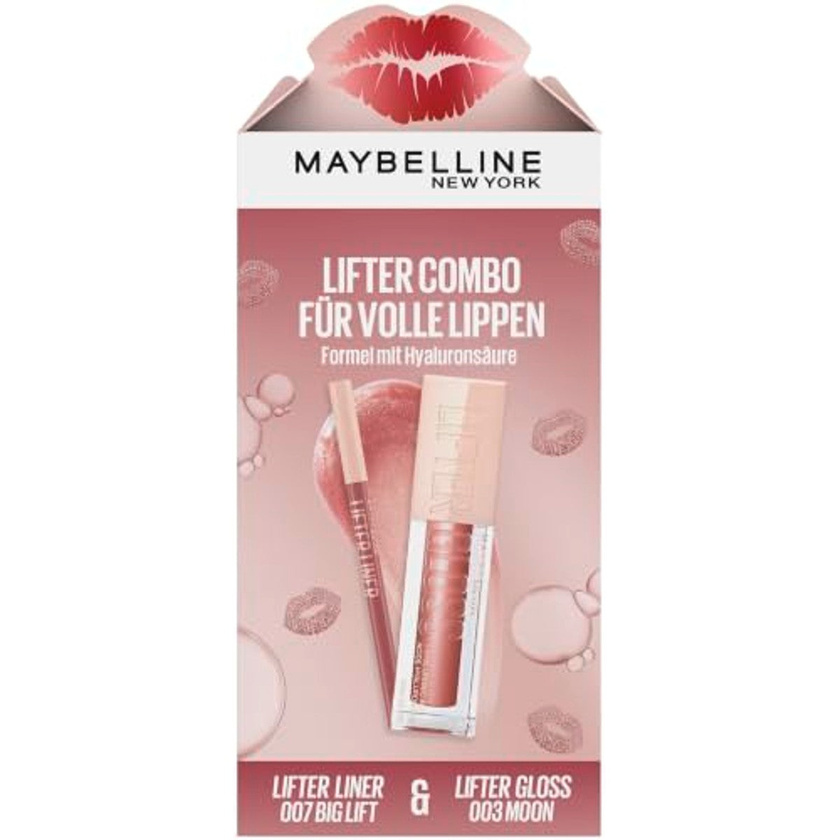 Maybelline New York Lifter Gloss 003 Moon + Lifter Liner Lip Contour Pen 007 Big Lift Gift Set – MAYBELLINE