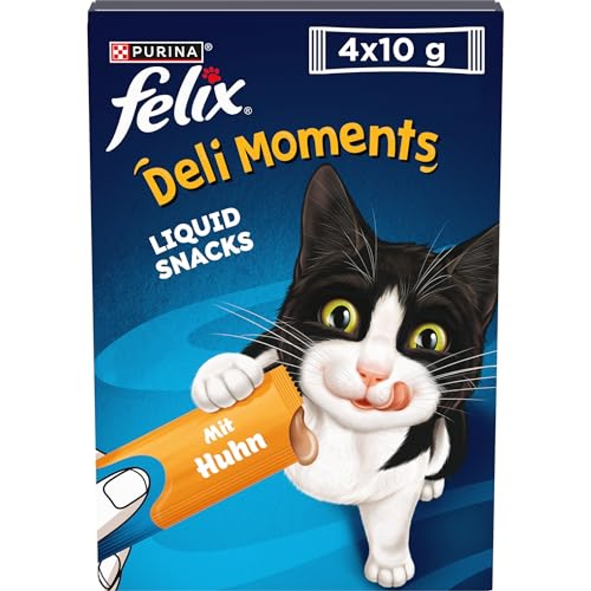 Felix Deli Moments romige kattensnack kip 3 x 44 stuks - Voordeelverpakking