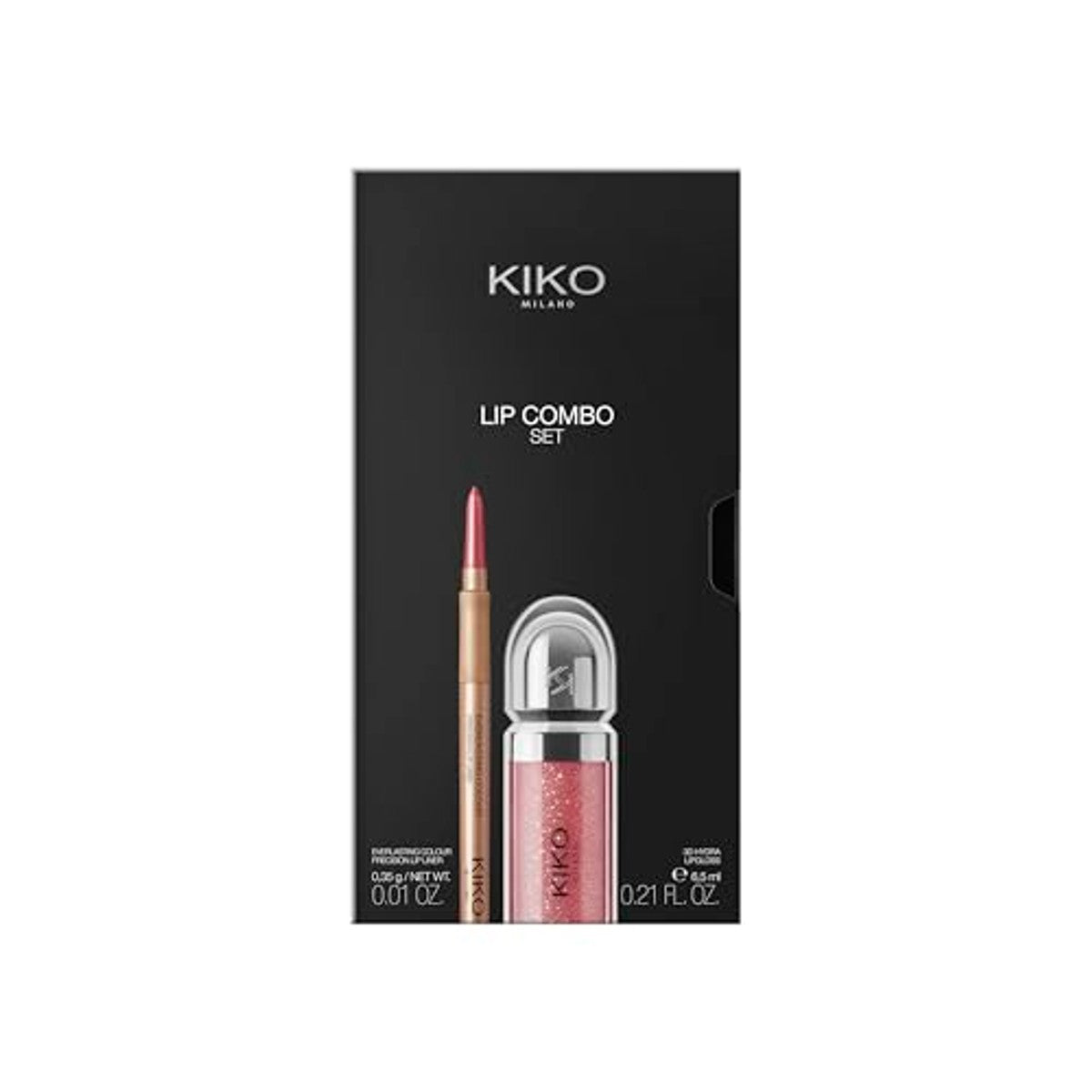 Kiko Milano Lip Combo Set 01 Lipgloss en Lipliner - 6-pack