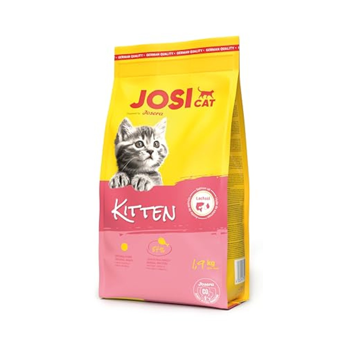 JosiCat Kitten droogvoer kat gevogelte 1,9 kg - 3-pack