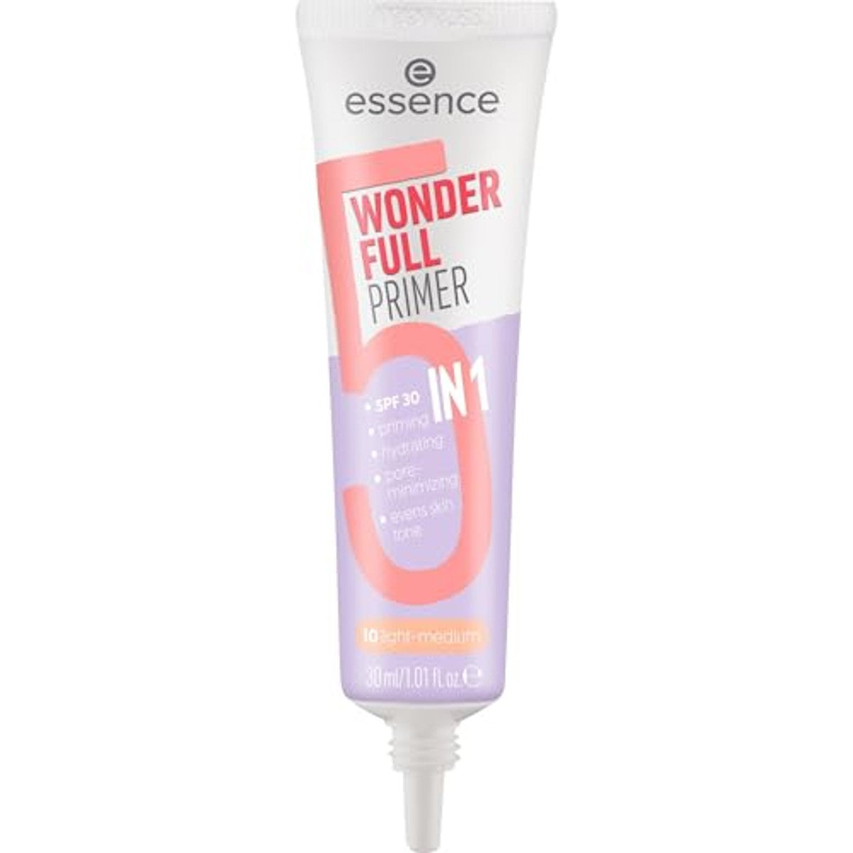 essence Wonder Full Primer 5-in-1 nr. 10 nude 30 ml - 3-pack