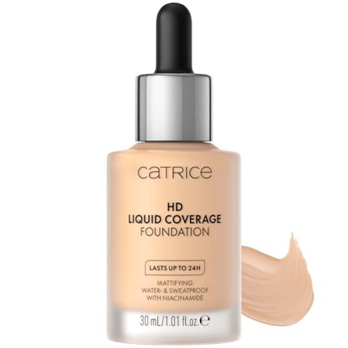 Catrice Cosmetics HD Liquid Coverage Foundation 008 Fair Beige 30 ml – foto 2
