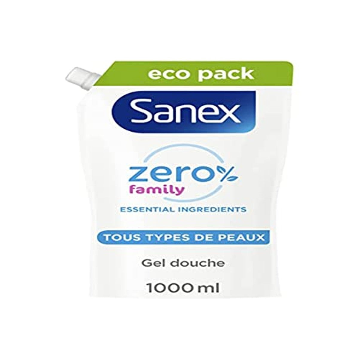 Sanex Zero 0% Essentiele Familie navulverpakking 1 l – Sanex