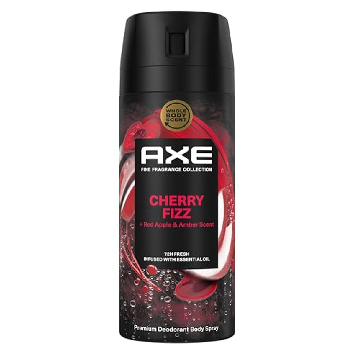 AXE Cherry Fizz deodorant spray voor heren 6 x 150 ml - Voordeelverpakking