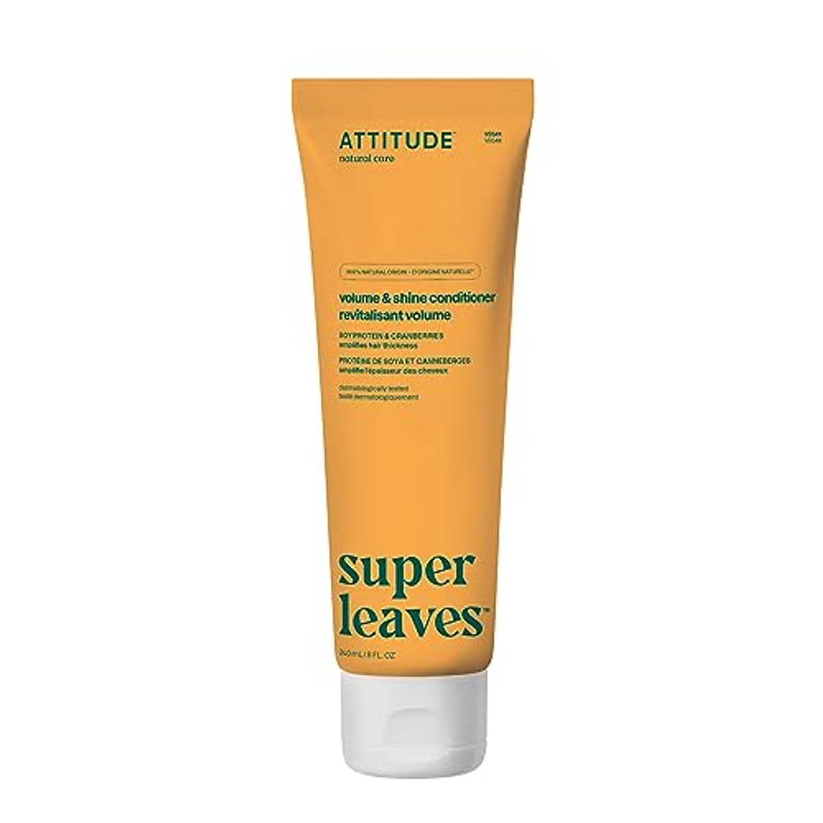 Attitude Volume en Glans Haarconditioner Soy-proteïne en Veenbessen 240 ml - 6-pack