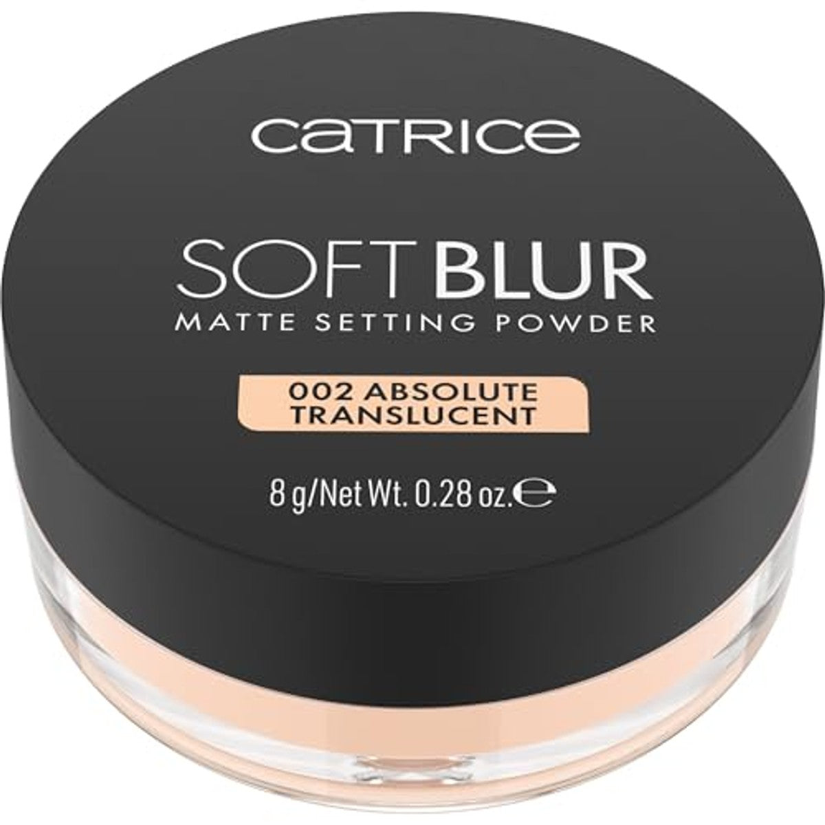 Catrice Cosmetics Soft Blur Matte Setting Powder nr. 002 nude 8 g - 3-pack