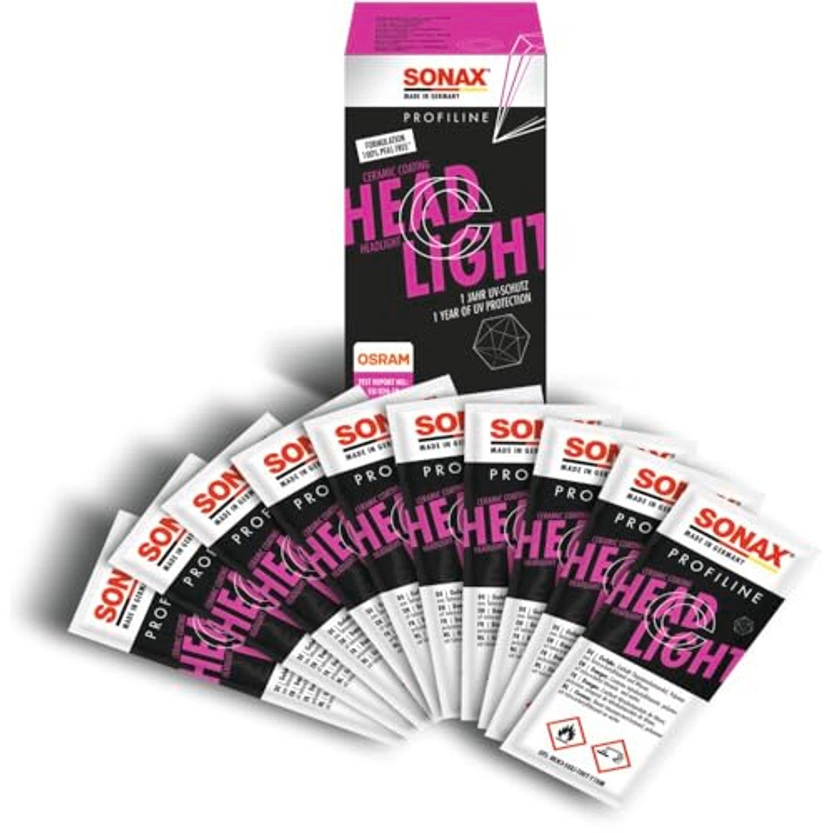 SONAX Profiline HeadlightCoating 3 x 50 ml - Voordeelverpakking