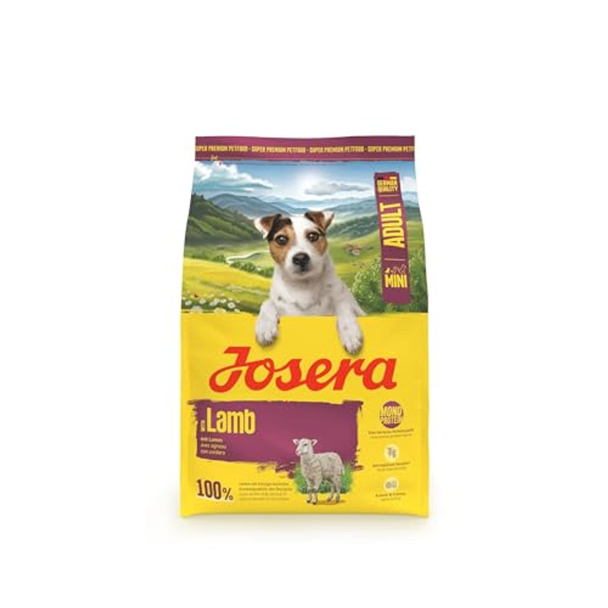 Josera Mini droogvoer hond lam 3 kg - 6-pack