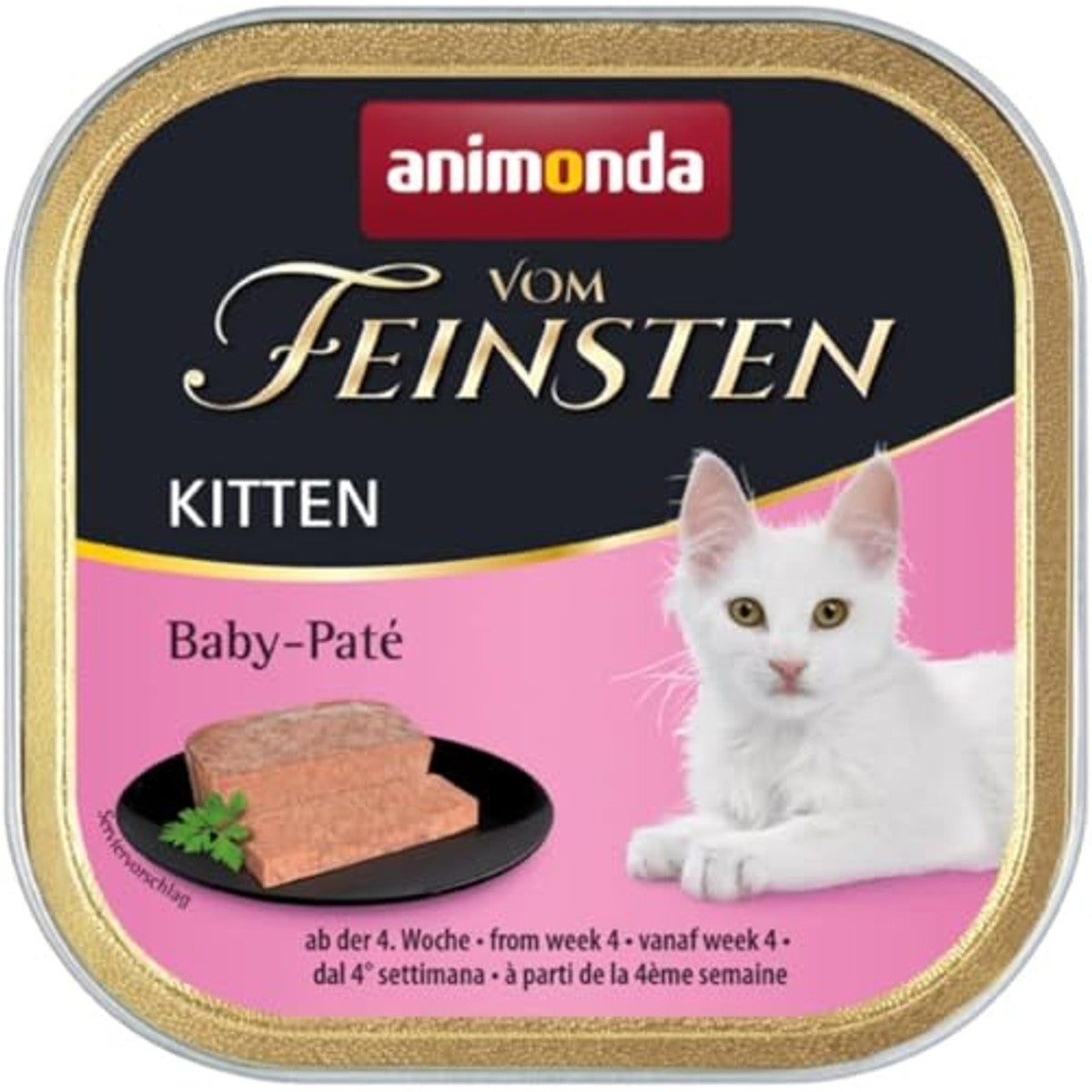 Animonda Vom Feinsten, kattenvoer voor kittens, Baby-paté – animonda Vom Feinsten
