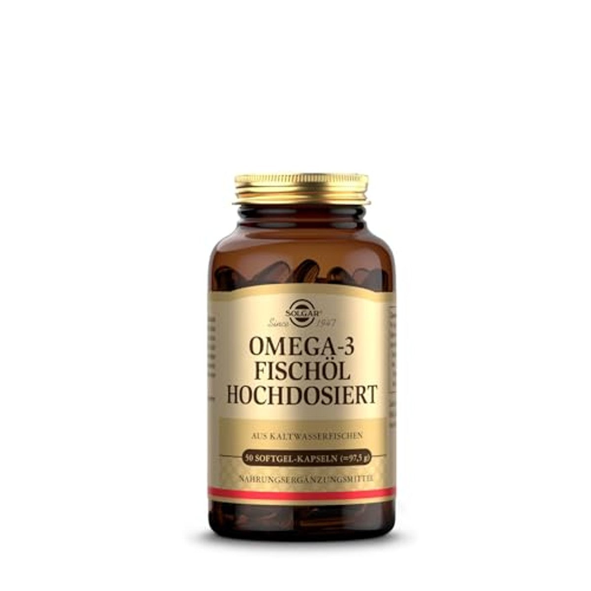 Solgar Omega-3 Visolie Hoge Dosis 50 Softgelcapsules - 6-pack