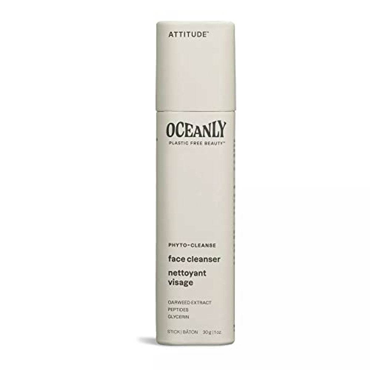 Attitude Oceanly Phyto Cleanse Gezichtsreiniger Stick 30 g - 3-pack