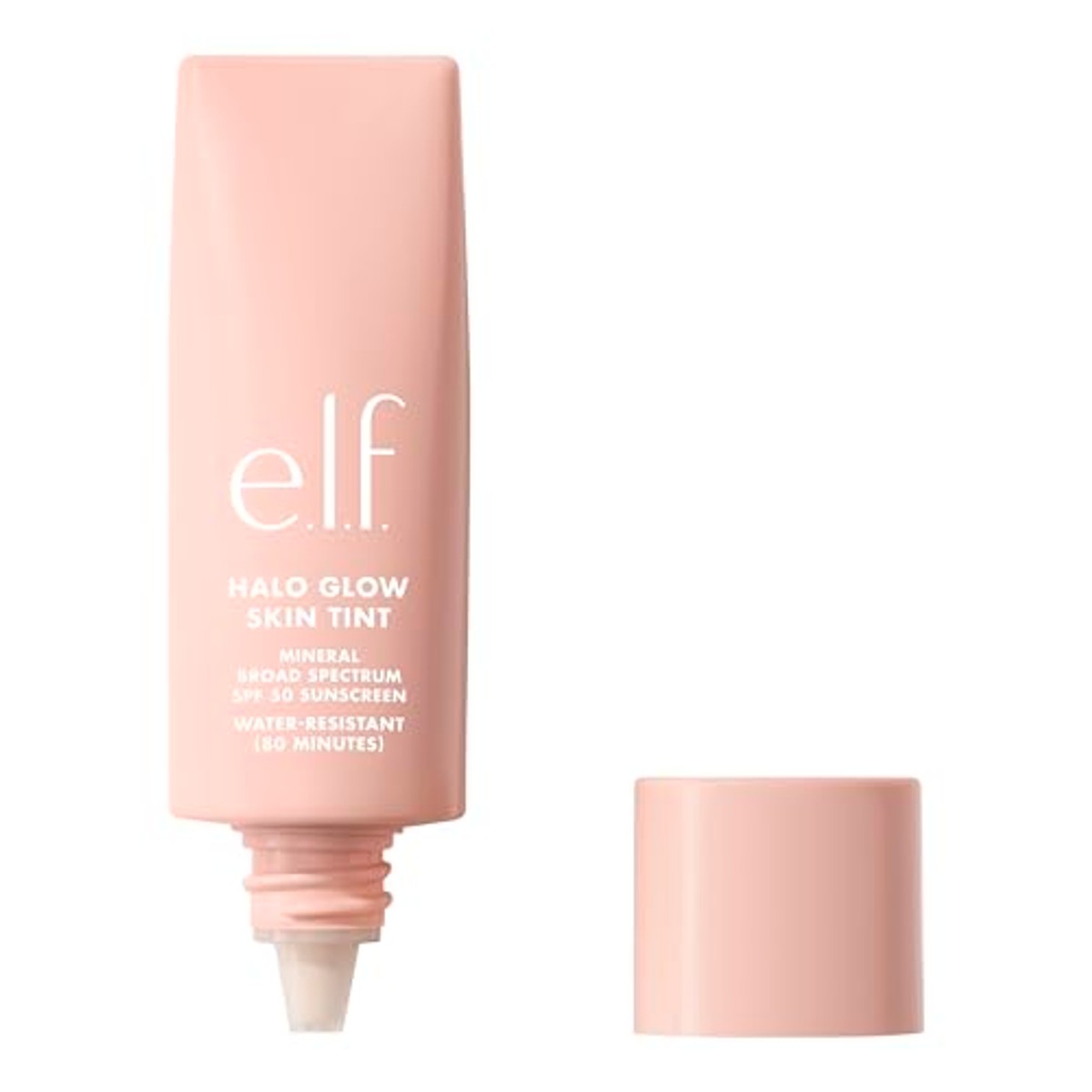 e.l.f. Halo Glow Skin Tint SPF 50, getinte vochtverzorging met lichte, opbouwbare dekking voor een natuurlijke gloed, veganistisch en dierproefvrij, 4 lichtneutraal – e.l.f.